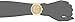 GUESS Classic Gold-Tone Stainless Steel Bracelet Watch with Day, Date + 24 Hour Military/Int'l Time. Color: Gold-Tone (Model: U0330L1)