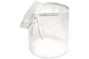 CARGEN Reusable Filter Bag with Zipper for Hydroponics Gardening 220 Micron 2 Gallon 1 Piece