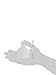 Z Tags 25 Count 1-Piece Blank Tags for Calves, White