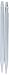 Denise Needles Interchangeable Knitting Needle, 10/6.0mm