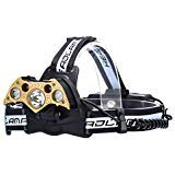 Headlamp Rechargeable, LED Headlight 5 Modes, LED Work Headlight Waterproof, Head Torch Lighting Range up to 500M, Brightest 10000 Lumen Headlight Flashlight for Camping, Running, Fishing, Hunting