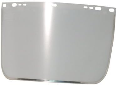 Visors - 9 x 15.5 light green unbound visor for ja
