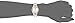 Anne Klein Women's AK/2629SVTT Diamond-Accented Dial Two-Tone Open Bangle Watch