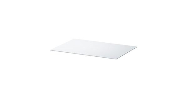 IKEA BESTA - panel superior, vidrio blanco: Amazon.es: Hogar