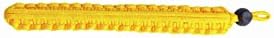 Valufoto braided paracord adjustable camera wrist strap - Yellow