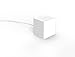 iSmartAlarm Satellite Siren | 110db Adjustable Volume Alexa & IFTTT Compatible | AS3, White