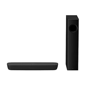 Panasonic sc-htb250egk bekabeld en draadloos 2.1 kanaal 120 W zwarte luidspreker soundbar soundbar (2.1-kanaal, 120 watt…