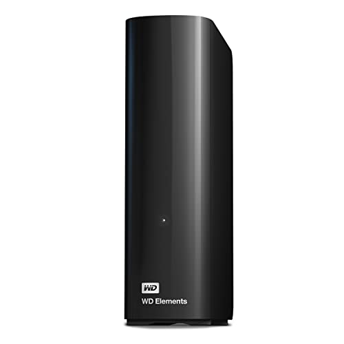 Western Digital Elements Desktop-Speicher 4 TB (Desktop-Speicher USB 3.0-kompatibel, Zusatzspeicher für Fotos, Musik, Videos und alle anderen Dateien,