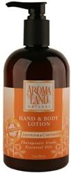 Aromaland Hand & Body Lotion Jasmine & Clementine 12 oz.