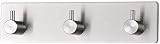 Koksi 3-Hook Stainless Steel Self-Adhesive Hanger Kitchen Bath Hallway view 3