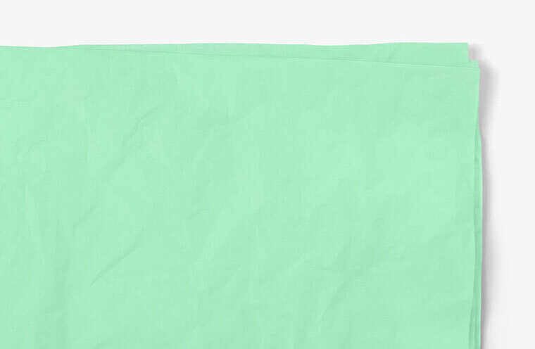 InsideMyNest Premium Quality Tissue Paper Sheets (75x50cm) (Cool Mint, 100)