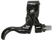 ACTION BRAKE LEVER MX DIA TECH GOLD FINGER BLACK RIGHT