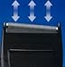 Panasonic Single Blade Travel Shaver, Wet/dry Feature, Battery Operated, Black, Great for Travel
