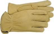Boss Co Unlined Deerskin Glove Tan Xlarge Pack Of 6 - 4085J