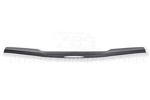 Extreme Online Store for 2005-2013 Chevrolet Corvette C6 All Models | ZR1 Style Rear Trunk Lid Wing Spoiler with Hardware Included (ABS Plastic - Painted Matte Black)