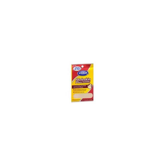 Dr. Scholl's SCH Moleskin Plus Size 2pk