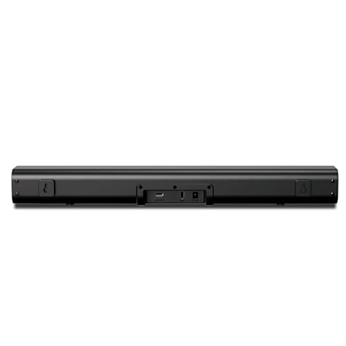 Soundbar Barra de Som Goldentec 2.0 Canais Bluetooth 120W RMS com HDMI ARC Preto | 5M, 3D, HDMI ARC, Preto