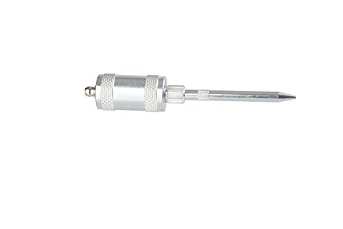 Steelman Thin Needle Nozzle Grease Gun Adapter, Fits Standard Grease Guns, Locking Sleeve, 4.75 Inches - Thumbnail 6