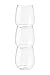 TOSSWARE 14oz Vino Summer Pack Recyclable Wine Plastic Cup, Set of 12, Clear