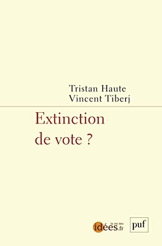 Extinction de vote ? en promo sur Amazon
