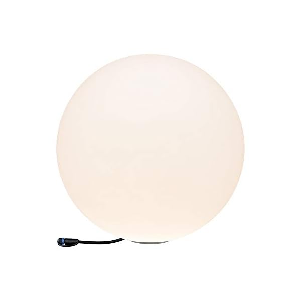 Paulmann 94179 Plug & Shine Lichtobjekt Globe IP67 3000K 575lm 24V Kugelleuchte Aussenleuchte Gartenbeleuchtung…