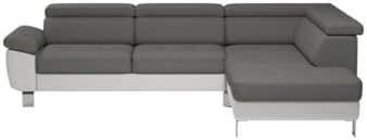 Angle Réversible William Ii Pu Blancgris Amazonfr
