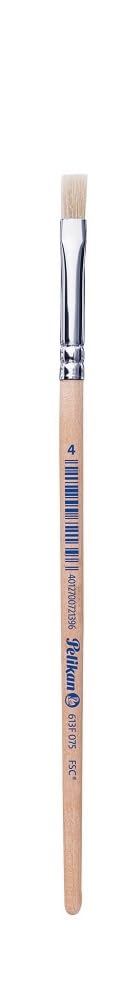 Pelikan Bristle Brush Type 613F Size 4 Pack of 1