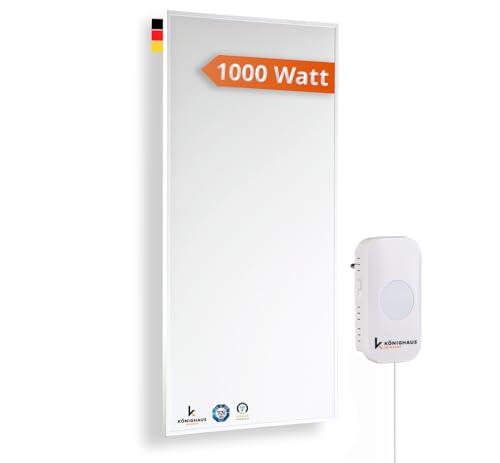 Könighaus Infrarotheizung 1000 Watt - Smart App