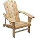 Leigh Country Fir Unpainted Adirondack Chair