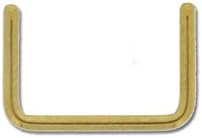 Anodized Golden Steel Septum Retainer 16GA (1,2mm)