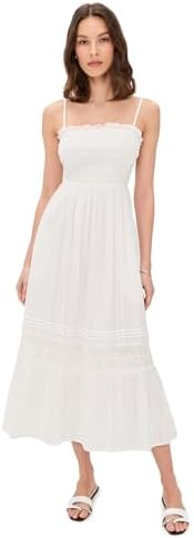 esilda heritage cotton midi dress LoveShackFancy Esilda Heritage Cotton Midi Dress For in Pink
