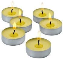 YOLO Citronella Mosquito Repellent Tea light Candles – 10 Pack – No Unpleasant Aroma Natural Mosquito Repellent – Highly Concentrated Formula and Extremely Effective//MADE IN ISRAEL