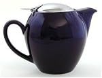 Bee House Ceramic Teapot 22-Ounce Round (Purple)