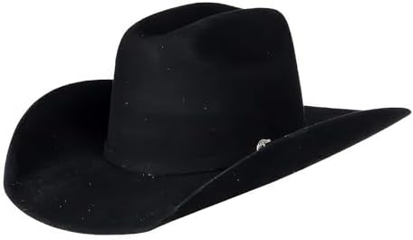 Twister Men's Santa Fe 2X Select Wool Cowboy Hat Black 7 3/4 at