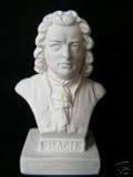 J.S. Bach Bust Halbe Statuette