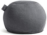 Outdoor Bean Bag Footstool - Kyoto Collection (Filled, Smoke)
