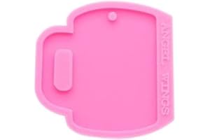 DIY STENCIL Shiny Cup Silicone Keychain Mold Beer Mug Keychain Mold, Silicone Mold, Resin Mold, Clay Mold