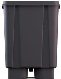 Slucket Posiflow Hydroponics System, 10 Gallon Growth Bucket with Drain Port, for Explosive Plant Growth, 5 Pack