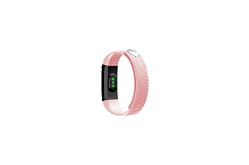 Fitness Tracker ID115 HR, Boofab Activity Tracker with Heart Rate Monitor Watch, IP67 Waterproof Smart Wristband with Calorie Counter Watch Pedometer Sleep Monitor for Kids Women Men (pink)