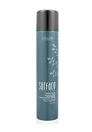 Surface Hair - Taffy Wax Spray Vegan and Paraben-Free Finishing for added Shine and Fiber Hold, 4.7 oz.