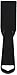 Hyde Putty Knife, Flexible, 1-1/2 In. W, Black, 5510