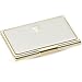 Initial Business Card Holders by Lenox, T, Cream