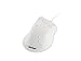 SaniType Professional-Grade Ergonomic Optical Washable Mouse with 3-Button Scroll (USB/PS2) (White) | OMST0C01-W