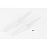 Ares AZSH1319W Ethos QX130 Propeller/Rotor Blade, Counter-Clockwise Rotation, White 2pc