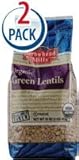 Arrowhead Mills Organic Green Lentils -- 16 oz Each / Pack of 2
