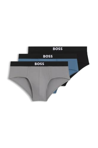 BOSS Men's Hipbr 3P Boss One 10272529 01 Brief, Open Green 349, X-Small at Amazon