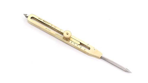 Solid Brass Proportional Divider 9 inch By Roorkee Instruments with Wooden Storage Case - Thumbnail 2