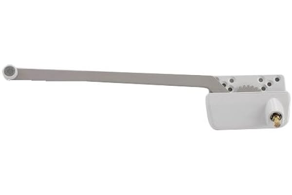 ACME Hardware Tradition Single arm Operator with Plastic Roller 13 1/2", Casement Window Parts (Left Hand)