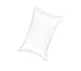Magnificent Pure Silk Pillowcase/Pillowcover Queen Size, Natural White Top 100% Pure Charmeuse Silk, w/Cotton Underside Standard Size