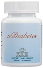 uDiabetes: Dietary Supplement/Supply Nutritional Support for Diabetes / 60 Capsules/Bottle